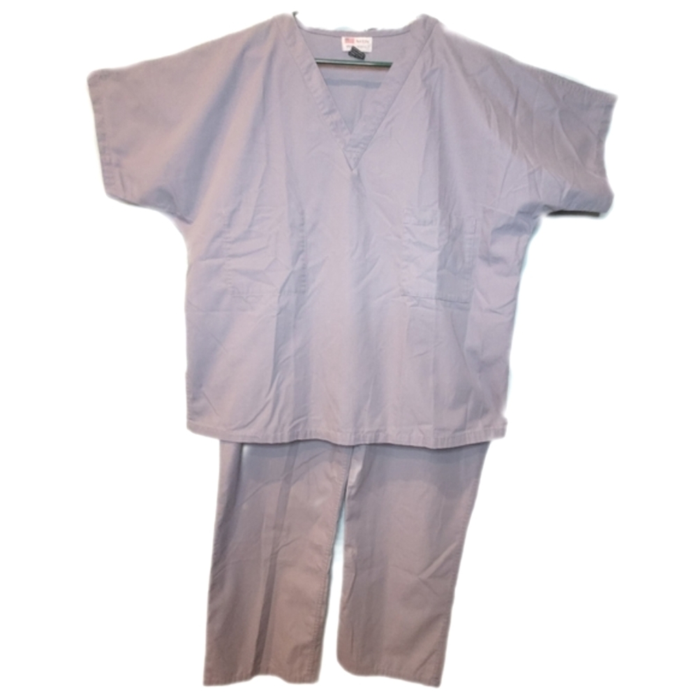 Gray Scrubs Medical Healthcare Uniform